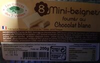 Beignets chocolat blanc