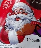 Coquille de Noël aux raisins