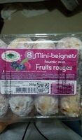 Beignets fourrés fruits rouges