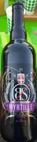 Bière blanche aromatisée Myrtille