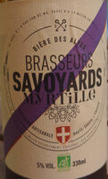 Bière des Alpes myrtille