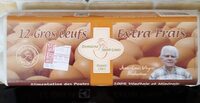 12 oeufs frais