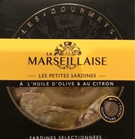 Les petites sardines a l’huile d’olives et au citron