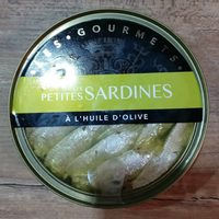 Les petites sardines à l'huille d'olive
