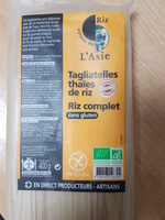 Tagliatelles thaïes de riz complet