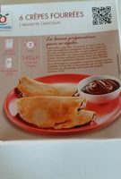 6 crêpes fourrées