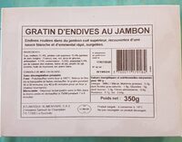 Gratin d'endives au jambon