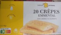 Crêpes emmental surgelés