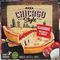 Pizza chicago style classique