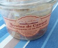 Terrine de canard à l'armagnac et au foie gras