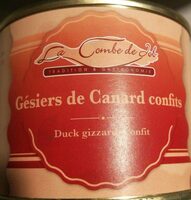 Gésiers de canard confits