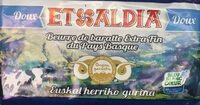 Etxaldia Beurre doux extra fin La plaquette de 250 gr