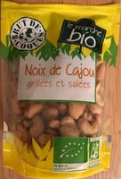 Noix de Cajou grillées et salées