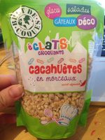 Eclats croquants cachuetes en morceaux