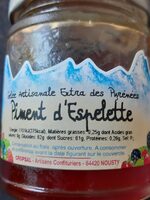 Gelée artisanale extra des Pyrénées piment d'espelette