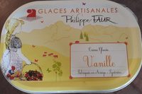 Glace artisanale à la vanille