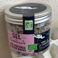 Sel de Guerande aux poivres et baies roses