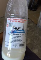 Lait frais pasteurisé d'Île-de-France