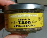 Émiettés de thon à l'huile d'olive