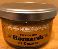 Terrine aux homards et cognac
