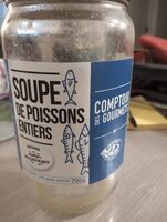 Soupe de poissons entiers