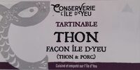 Thon façon île d'yeu