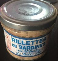 Rillettes de sardines au whisky de Belle ile