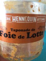 Taponade de foie de lotte, 140g