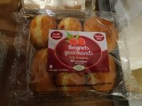 6 Mini Beignets Fourrés à la Framboise.