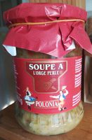 Soupe à l'orge perlé