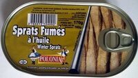 Sprats fumés à l'huile