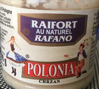 Raifort au naturel