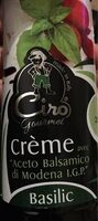 Creme balsamico basiliqut