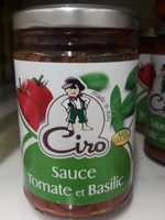 Sauce tomate et basilic