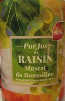 Pure jus de raisin muscat du roussillon