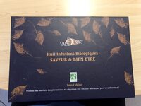 Huit infusions biologiques saveurs & bien être