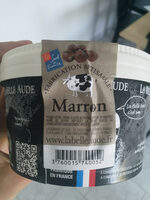 Crème glacée aux marrons LA BELLE AUDE, pot de