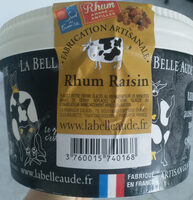 Crème glacée - Rhum Raisin