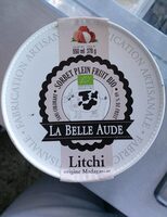 Sorbet plein fruit bio Litchi
