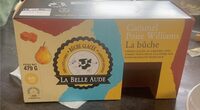 La bûche caramel poire