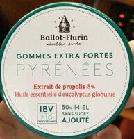 Gomme extra fortes Pyrénées