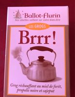 BRRR ! Grog Miel Et Propolis Bio - 125G - Ballot-Flurin