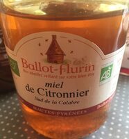 Miel de citronnier