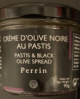 Crème d'olive noire au pastis