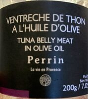 Ventreche de thon a l'huile d'olive