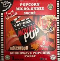 POP'BOX popcorn micro-ondes