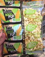 Pop corn sucre bio