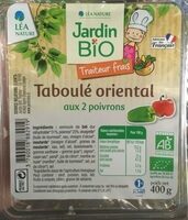 Taboulé oriental aux 2 poivrons bio
