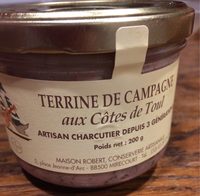 Terrine de campagne aux côtes de Toul