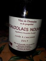 Beaujolais Nouveau Cuvée à l'ancienne 2017